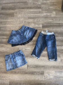 Girls Justice Size 8 Skorts And Capri Pants - Picture 1 of 6