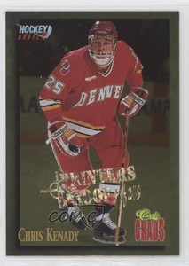 1995 Classic Draft Gold Printers Proof /249 Chris Kenady #75