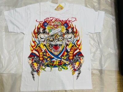 НОВЫЙ!! ED HARDY МУЖСКАЯ ФУТБОЛКА - Изображение 1 из 4