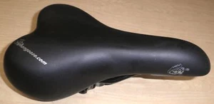MONGOOSE.com BLACK/GREY BICYCLE SEAT/SADDLE BIKE PARTS 196-2 - Picture 1 of 5
