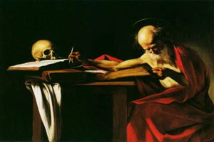 Caravaggio Fine Art Poster Print St Jerome - Picture 1 of 1