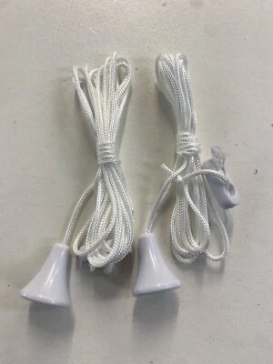 KIBWORTH DIY Light Pull Cord Acorn 2 Ceiling Light Pull Switch Lighting Cord Off On Bed Bath