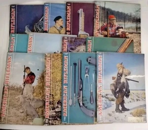 American Rifleman Magazine 1955 Full Year, 12 Issues Vintage Hunting NRA - Picture 1 of 17