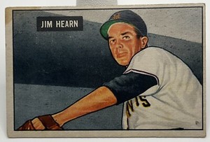 1951 Bowman Jim Hearn (61) P New York Giants
