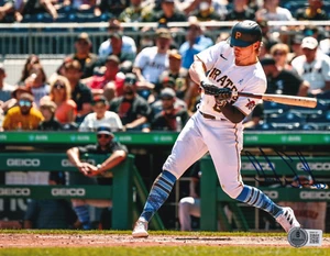 JACK SUWINSKI signed (PITTSBURGH PIRATES) baseball 8X10 photo BECKETT BM85197 - Picture 1 of 1