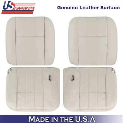 2006-2011 Fits Mercury Grand Marquis Leather Front Replacement Covers Lt Camel - Image 1 of 4