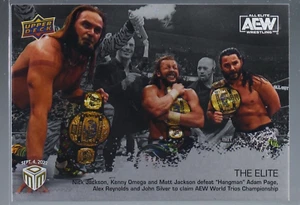 #23 SILBER The Elite Trios Champions beat Dark Order AEW MDM Karte TRANSFER - Bild 1 von 2