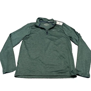 NWT Boys Vineyard Vines Green Long-Sleeve Performance Quarter Zip Top Shirt, XL - Picture 1 of 12