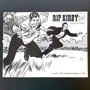 RIP KIRBY by Alex Raymond July 23, 1946 through December 7, 1946 TPB 1989 Comic - Picture 1 of 17
