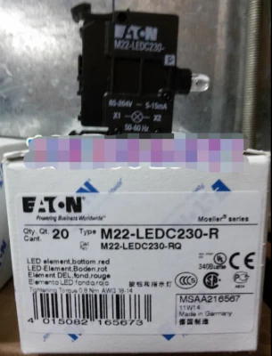 1PC NEW EATON MOELLER M22-LEDC230-R free shipping - Image 1 of 3