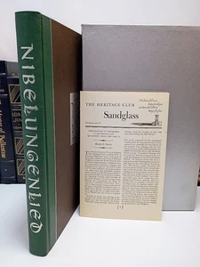 Nibelungenlied Heritage Press 1961 Siegfried Dragon Wagner Ring Cycle Source VG - Bild 1 von 13