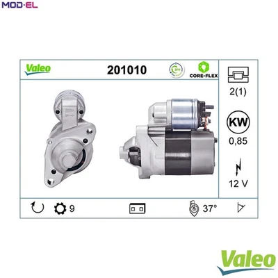 STARTER 201010 FOR RENAULT CLIO/II/Mk/MIO/SYMBOL/EURO/III/CAMPUS/Hatchback/Van - Image 1 of 4