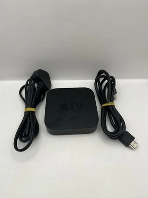 Apple TV A1427 3rd Gen Rev A Digital Media Streamer 1080p HDMI with Remote - Image 1 of 4