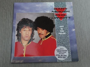 Gary Moore Phil Lynott OUT IN THE FIELDS 1985 UK 2 X 7" P/S PLAYS NR MINT HEAR - Imagen 1 de 16