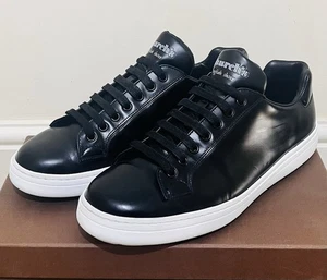 Church's Bolands Leather Black Trainers Sneakers UK 8.5 EU 42.5 RPP £830 - Picture 1 of 10