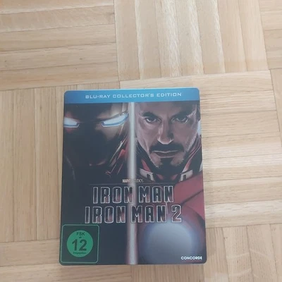 Iron Man 1+2 (Steelbook) [Blu-ray] von not specified | DVD | Zustand sehr gut - Bild 1 von 3