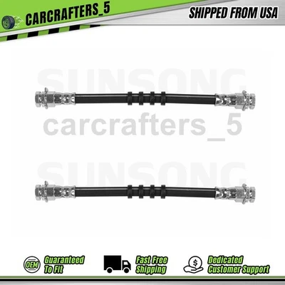 Sunsong Rear Inner Brake Hydraulic Hose  for 1995 Plymouth Acclaim 2.5L - Image 1 of 4