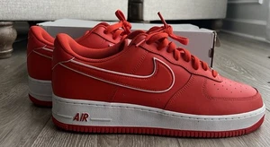 Nike Air Force One Low Picante Red Size 12 Men - Picture 1 of 6