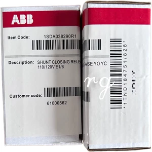 Brand New ABB 1SDA038290R1 Air circuit breaker Fast Shipping - Picture 1 of 6