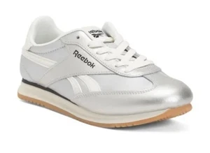 Reebok Fiori Sneakers for Women silver, black and white stylish sneaker Size 8.5 - Picture 1 of 8