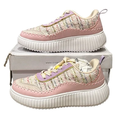 Dream Paris Talla 3 Niñas Moda Tenis Niños Plataforma Ligero Con Cordones Foto 1 de 4