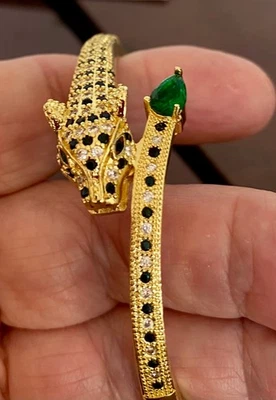 Brazalete Brazalete PANTERA CRISTAL PAVÉ Foto 1 de 4