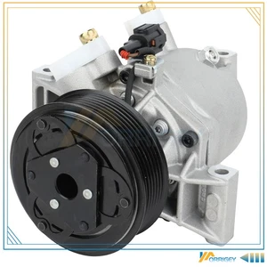 AC A/C Compressor W/Clutch Fits Nissan Versa 2011-2015 1.6L - Foto 1 di 1