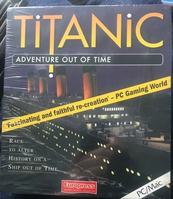 Vintage Titanic Adventure out of Time Big Box Edition - PC Windows 1996 - Image 1 of 2