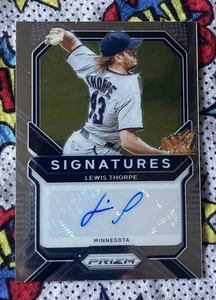 2021 Panini Prizm Signatures Lewis Thorpe #SIG-LT - Picture 1 of 2