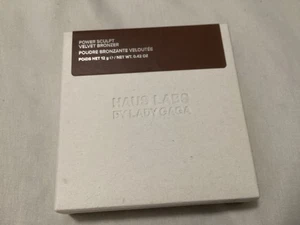 Haus Labs by Lady Gaga Power Sculpt Velvet Bronzer~ Deep Bronze~ New In Box - Picture 1 of 3