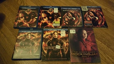 Hunger Games 4 Movie Blu-ray Lot  - Image 1 of 4