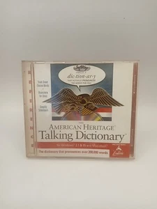 The American Heritage Talking Dictionary de SoftKey Windows 95 98 y 3.1 - Imagen 1 de 3