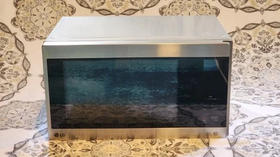 LG Neochef 1200W Countertop Microwave Oven - Stainless Steel/Black - Image 1 of 4