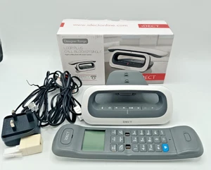 IDECT LOOP PLUS CORDLESS PHONE ANSWER MACHINE & CALL BLOCKER WHITE - Photo 1/11