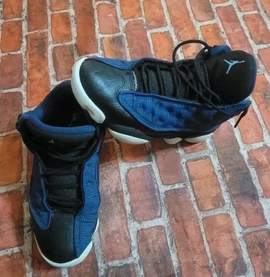 Tênis Jordan 13 retrô azul corajoso masculino tamanho 9.5 - Imagem 1 de 4