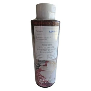 Korres GRECIAN GARDENIA Renewing Body Cleanser 8,45 fl. oz nagelneu, versiegelt - Bild 1 von 3