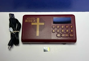 Wonder Bible KJV Audio Player New & Old Testament - Clean TESTED Works Great - Picture 1 of 7