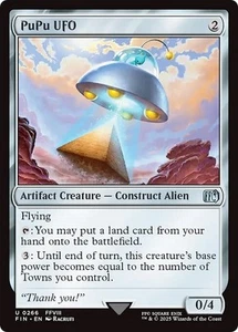 FOIL PUPU UFO Magic The Gathering casi nuevo Final Fantasy 1 sin circular - Imagen 1 de 1