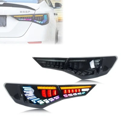 LED RGB Tail Lights for Nissan Sentra 2020-2026 SV SR B18 Rear Lamps Assembly - Image 1 of 4