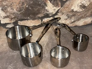 All-Clad 4-Piece Stainless Steel Measuring Cup Set New W/O Tag - Picture 1 of 4