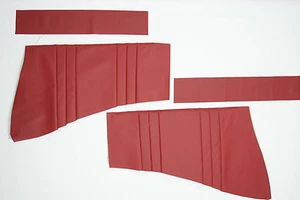 PORSCHE 356 1960 - 1965 COUPE REAR QUARTER PANELS VINYL - Picture 1 of 1