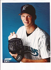A J Burnett Unsigned 8x10 Photo Florida Marlins - Picture 1 of 1