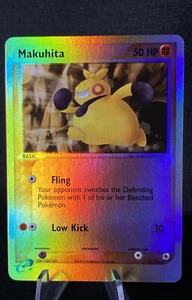 Makuhita 57/109 -[NM]- Reverse Holo - Ex Ruby and Sapphire Pokemon TCG - Picture 1 of 10