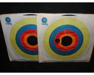 (2x)Merle Haggard 45rpm Street Singer/Mexican Rose~Capitol Promos PRO-4983 - Image 1 of 2