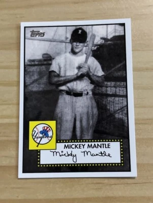2007 Topps Mickey Mantle MLB HOF #MMS14 New York Yankees Mickey Mantle Story - Image 1 of 2