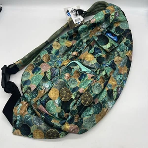 Kavu Seilschleudertasche Meer glitzer Ozean neu mit Etikett Umhängetasche H2O resistent - Bild 1 von 6