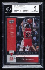 2008-09 Upper Deck Chicago Bulls Dynasty Michael Jordan #CHI-8 BGS 9 MINT HOF