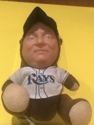 Tampa Bay Rays Times Don Zimmer Zim-Bear #64 Bear Plush Doll MLB 8" 2012 RARE Cover