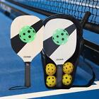 Pickleball Rackets, Wooden Comfort Grip Professional Pickleball Racquets with 4