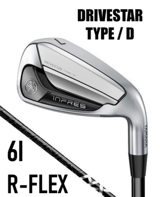 MENS YAMAHA INPRES DRIVE STAR TYPE-D #6 IRON R-FLEX SPEEDER NX GRAPHITE 6I 2025 - Image 1 of 4